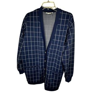 Vintage Cathy Daniels Blue‎ Polyester Jacket